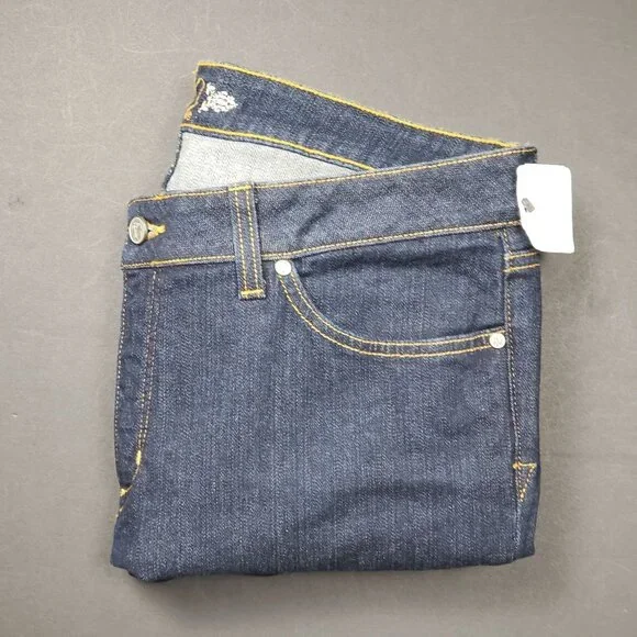 Miraclebody Jeans Women's Size 16 Mystic Blue Dark Wash Denim Slimming Stretch - Picture 16 of 16